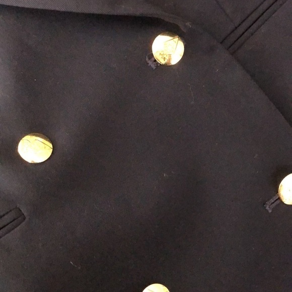 Austin Reed London-New York Wool Navy Double Breasted Blazer 6 - Picture 4 of 12